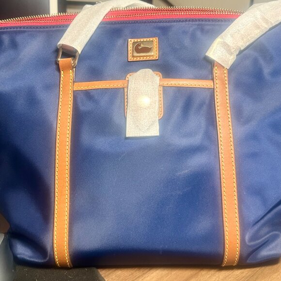 Dooney & Bourke Tote Navy - Picture 2 of 3